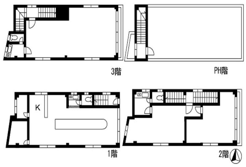 東京都杉並区高円寺南２丁目 間取図・土地図