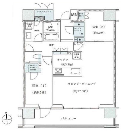 東京都新宿区大久保３丁目 間取図・土地図