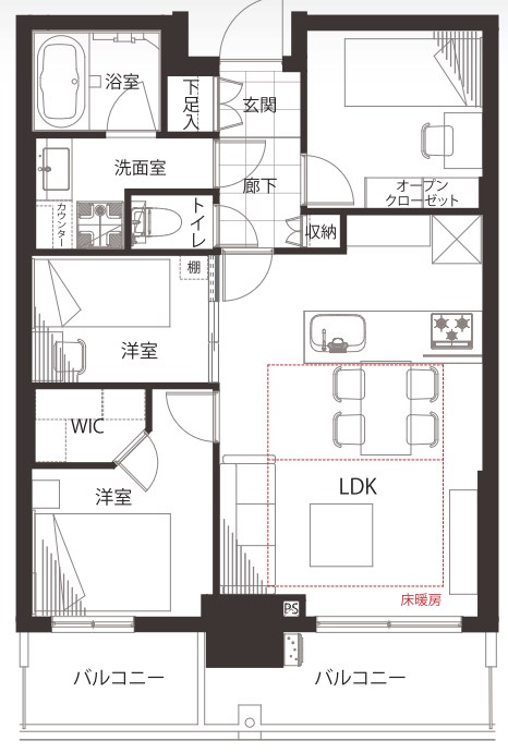 東京都港区芝浦１丁目 間取図・土地図