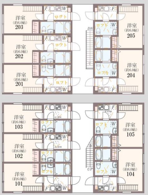 神奈川県横浜市港北区箕輪町１丁目 間取図・土地図