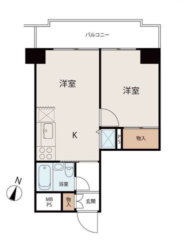 東京都渋谷区広尾５丁目 間取図・土地図