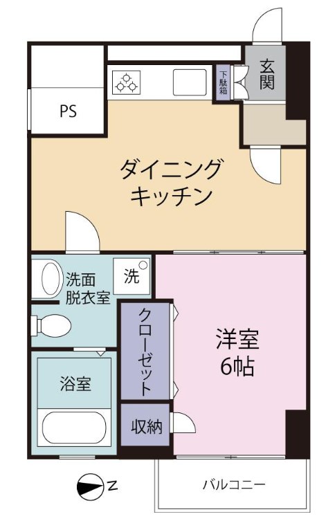東京都港区六本木５丁目 間取図・土地図