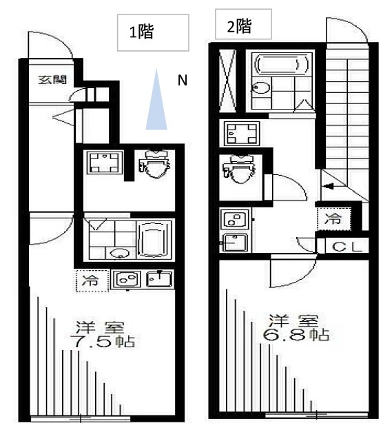 東京都練馬区南大泉４丁目 間取図・土地図