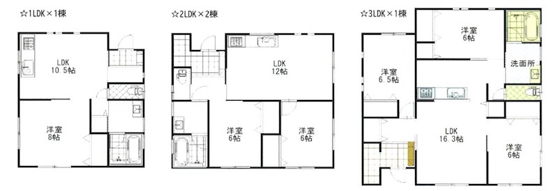 千葉県大網白里市大網 間取図・土地図