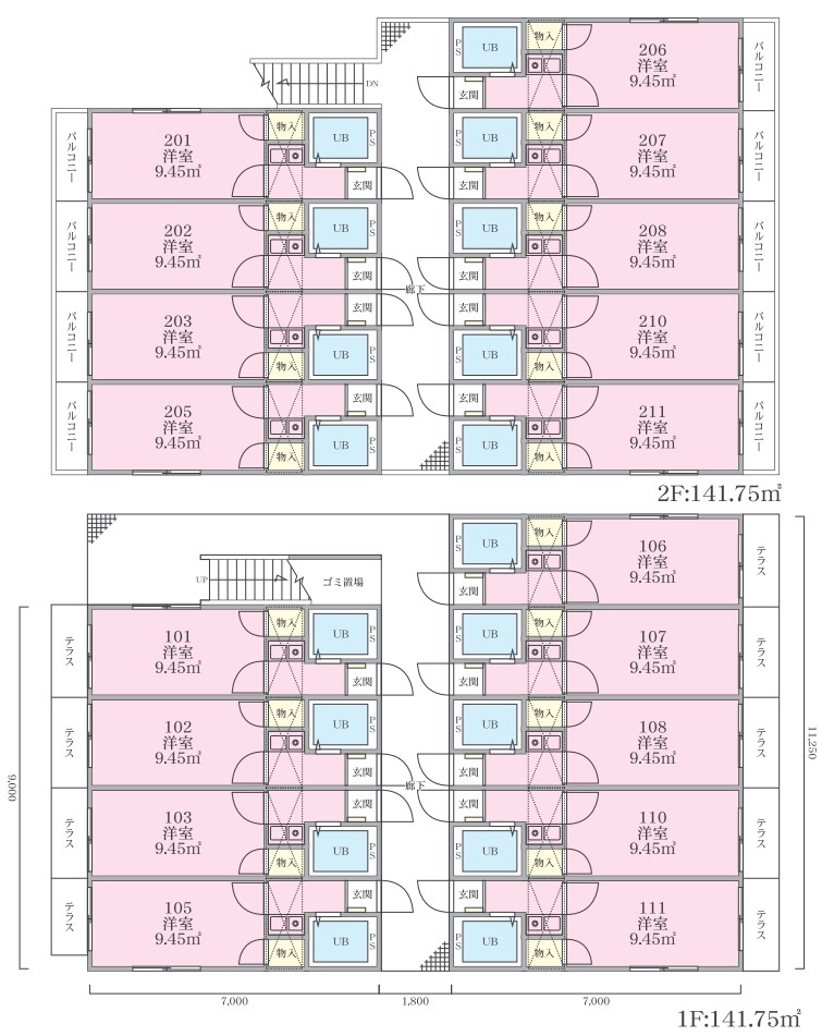 神奈川県横浜市緑区十日市場町 間取図・土地図