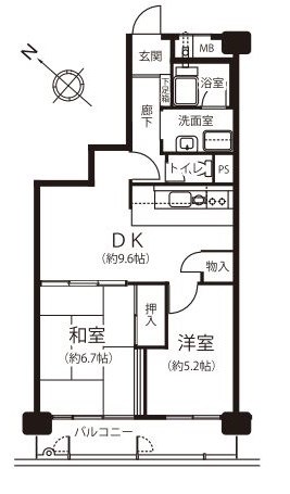 東京都新宿区上落合１丁目 間取図・土地図