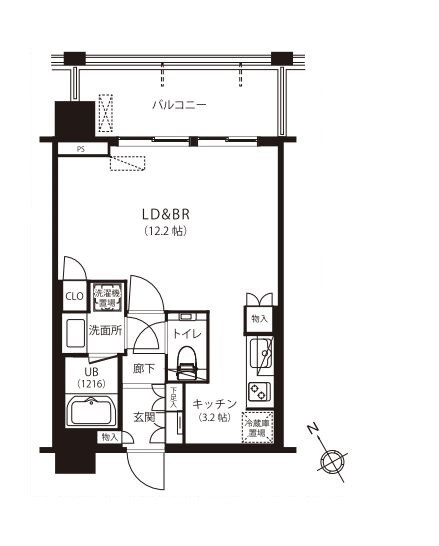 東京都新宿区西新宿５丁目 間取図・土地図