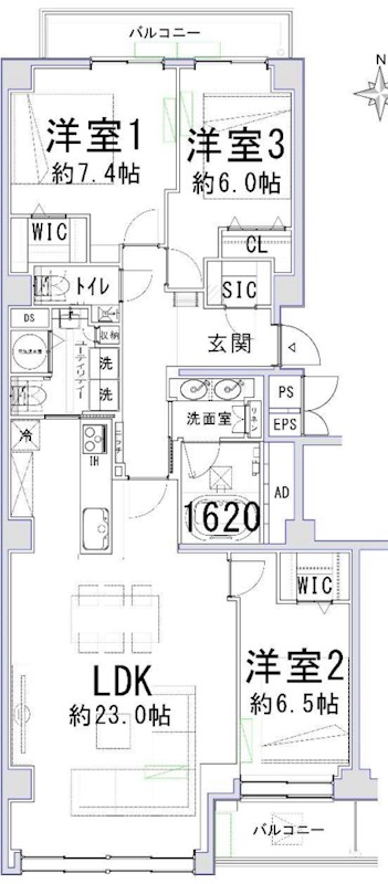 東京都港区南麻布３丁目 間取図・土地図