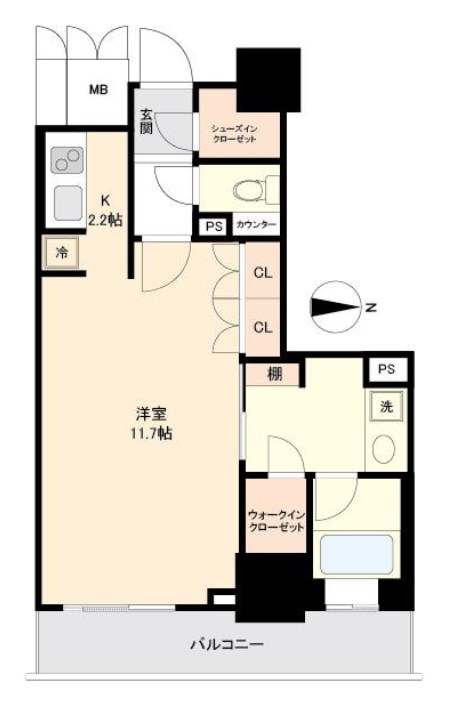 東京都港区港南２丁目 間取図・土地図