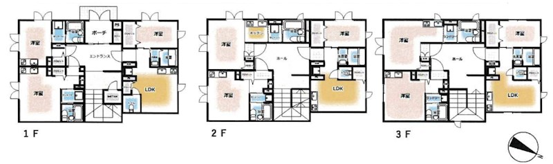 東京都板橋区清水町 間取図・土地図