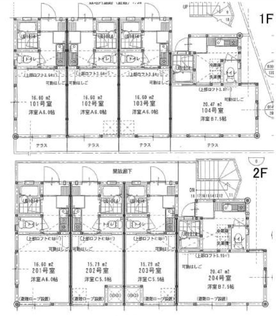 神奈川県川崎市川崎区小田６丁目 間取図・土地図