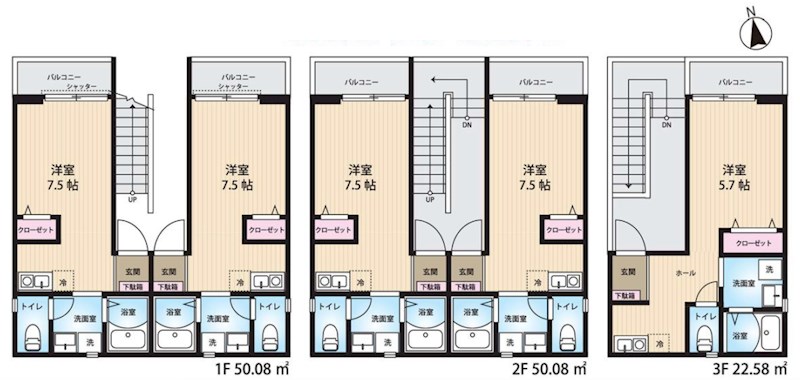 神奈川県横浜市金沢区町屋町 間取図・土地図