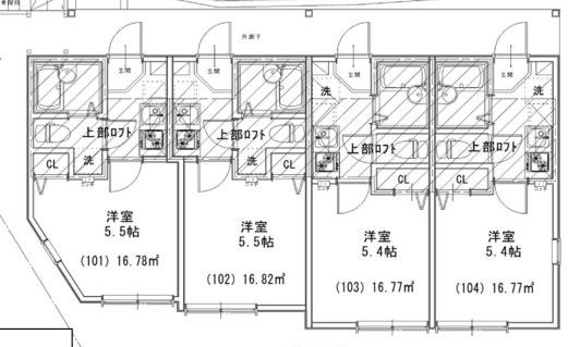 神奈川県横浜市西区元久保町 間取図・土地図