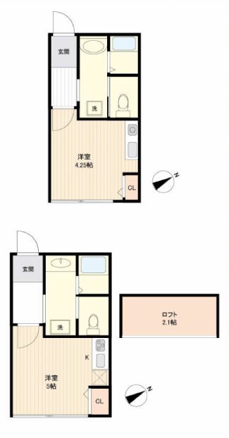 千葉県柏市高柳 間取図・土地図