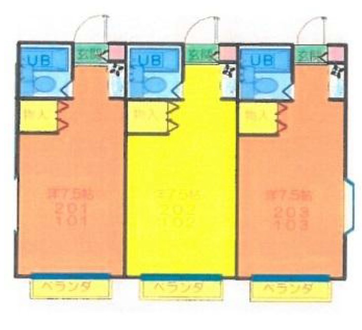 埼玉県ふじみ野市鶴ケ舞１丁目 間取図・土地図