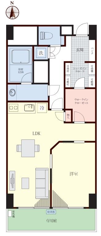 東京都港区六本木５丁目 間取図・土地図