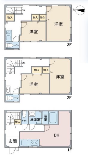 東京都荒川区南千住２丁目 間取図・土地図
