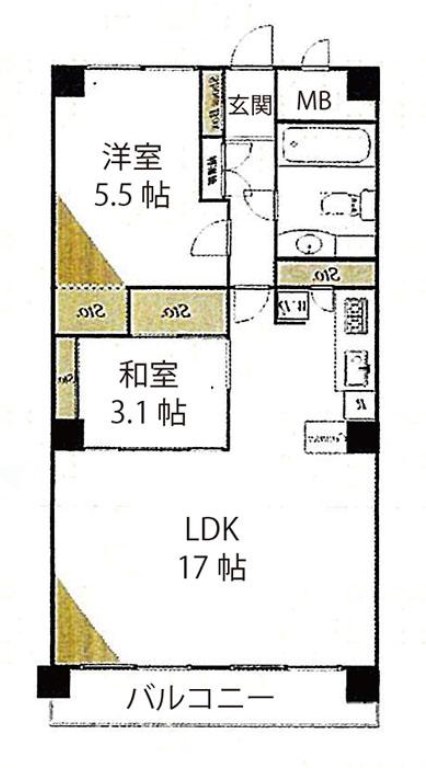 東京都港区芝公園２丁目 間取図・土地図