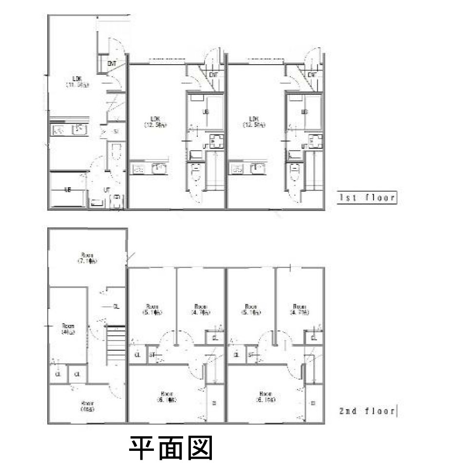 東京都杉並区荻窪１丁目 間取図・土地図