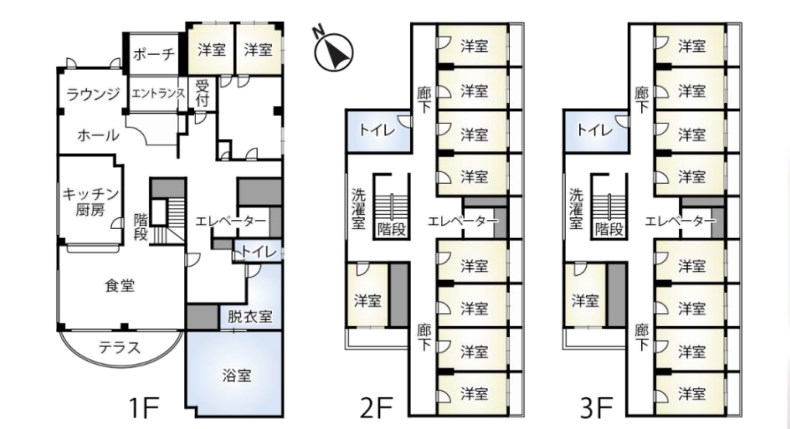 千葉県松戸市八ケ崎６丁目 間取図・土地図