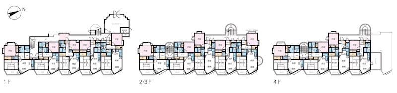 東京都立川市錦町４丁目 間取図・土地図