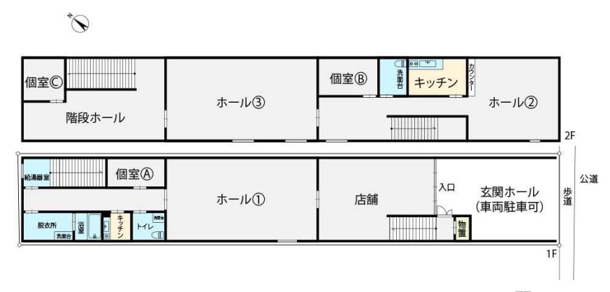 千葉県東金市東金 間取図・土地図