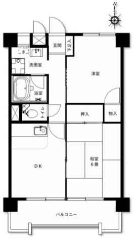東京都品川区南大井２丁目 間取図・土地図