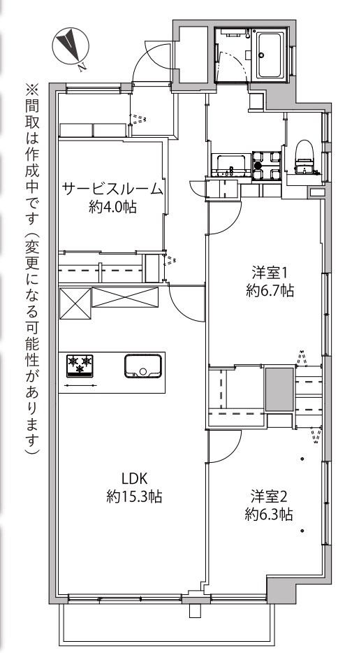 東京都港区白金台５丁目 間取図・土地図