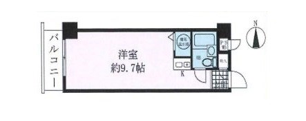 東京都品川区西五反田２丁目 間取図・土地図