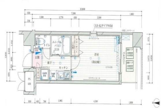 東京都品川区東品川３丁目 間取図・土地図