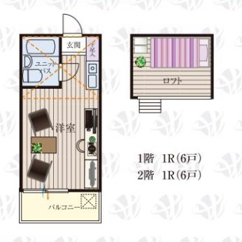 東京都西東京市緑町３丁目 間取図・土地図