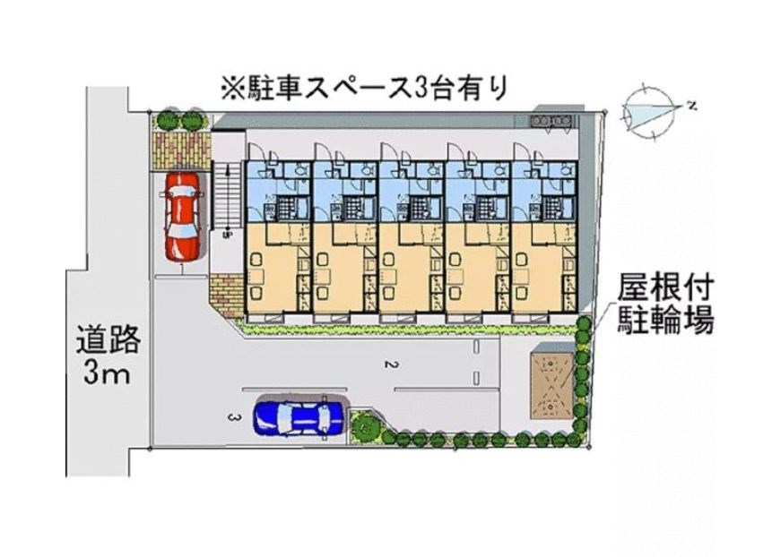 神奈川県平塚市田村８丁目 区画図