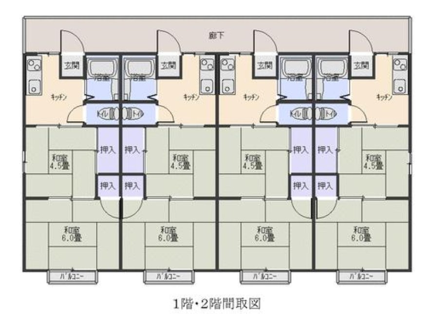 千葉県千葉市中央区大森町 間取図・土地図