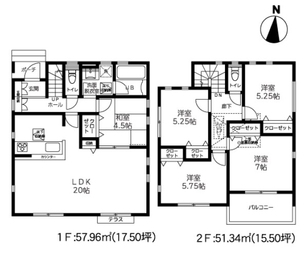神奈川県相模原市南区麻溝台５丁目 間取図・土地図