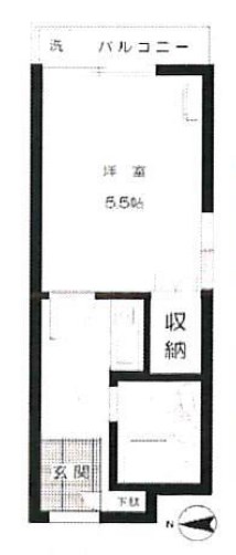 東京都渋谷区本町４丁目 間取図・土地図