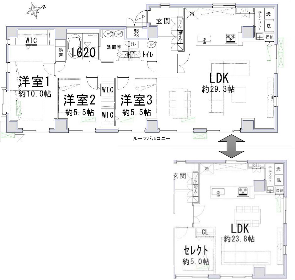 東京都港区南青山３丁目 間取図・土地図