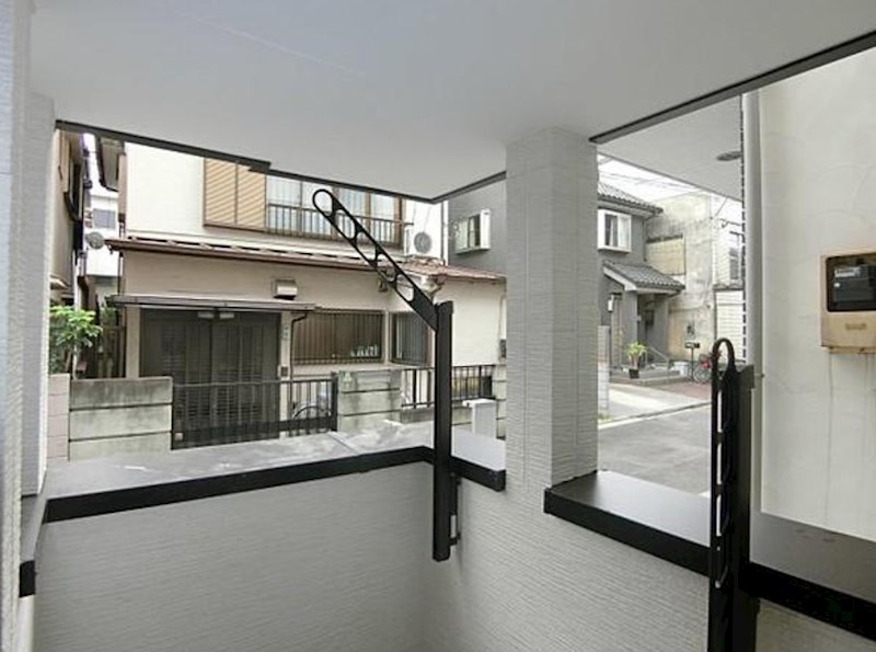 東京都足立区千住寿町 現地写真（バルコニー）