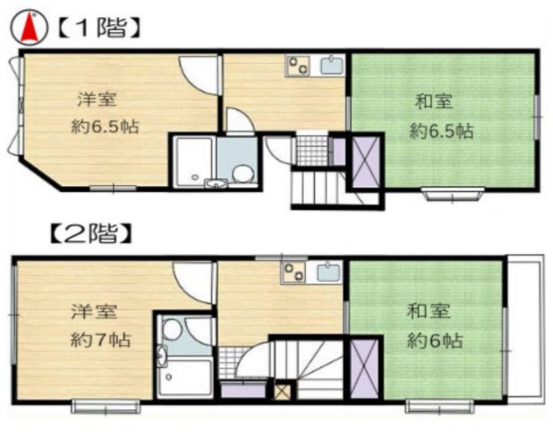 東京都杉並区高円寺南４丁目 間取図・土地図
