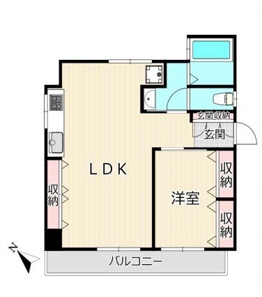 東京都渋谷区本町６丁目 間取図・土地図