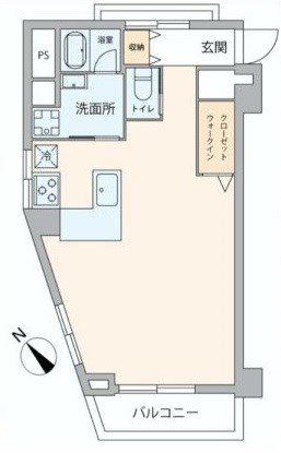 東京都新宿区高田馬場４丁目 間取図・土地図