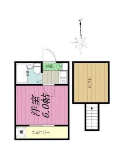 千葉県流山市東深井 間取図・土地図