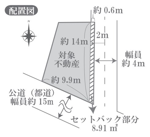東京都中野区大和町３丁目 区画図