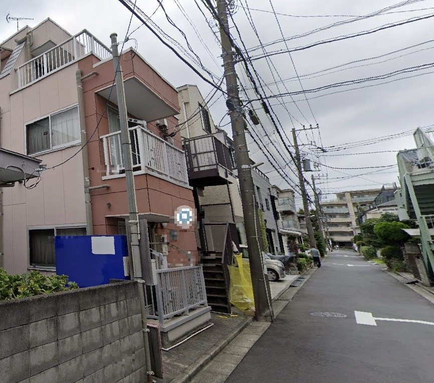神奈川県川崎市中原区中丸子 現地写真