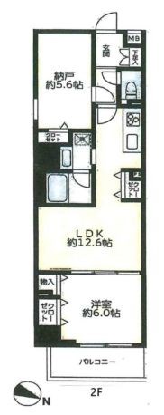 東京都北区東十条４丁目 間取図・土地図