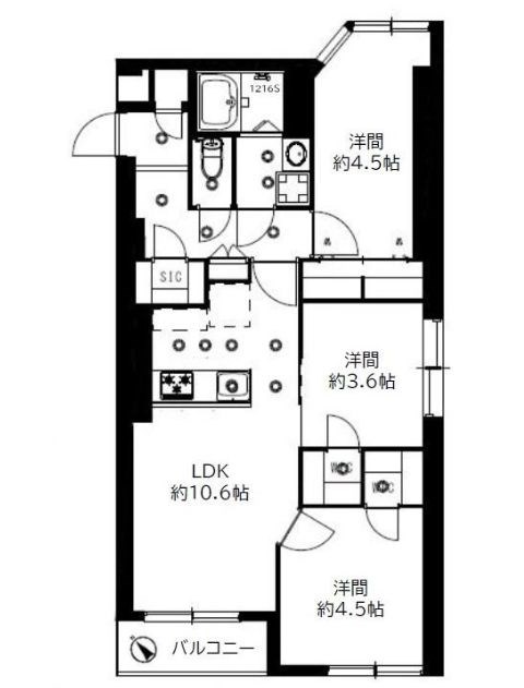 東京都大田区上池台５丁目 間取図・土地図
