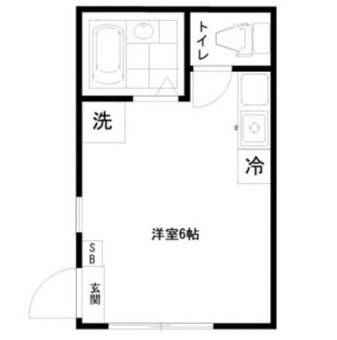 東京都荒川区東日暮里４丁目 間取図・土地図