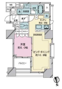 東京都港区白金６丁目 間取図・土地図
