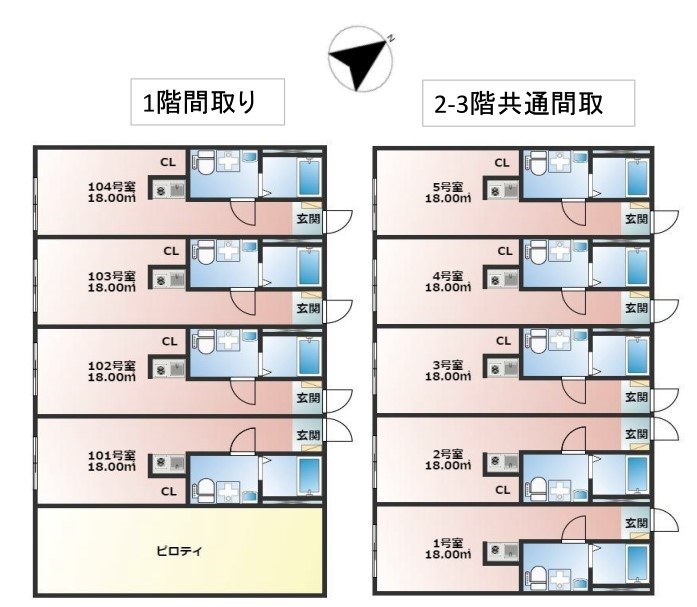 神奈川県川崎市川崎区浜町３丁目 間取図・土地図