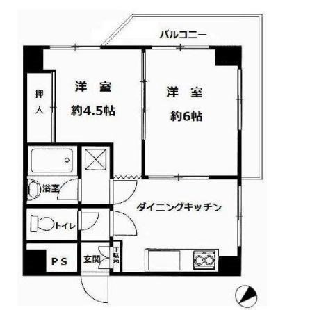 東京都豊島区長崎５丁目 間取図・土地図