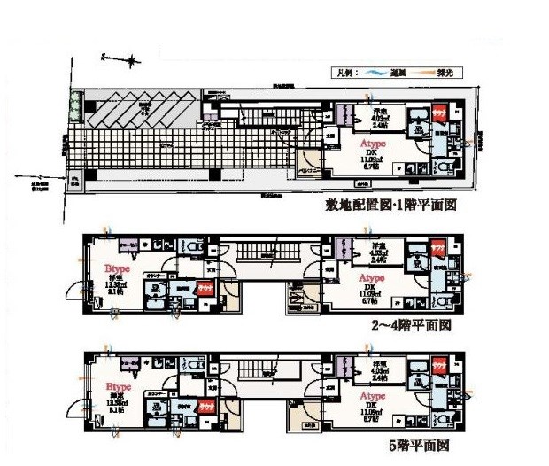東京都品川区南品川２丁目 間取図・土地図